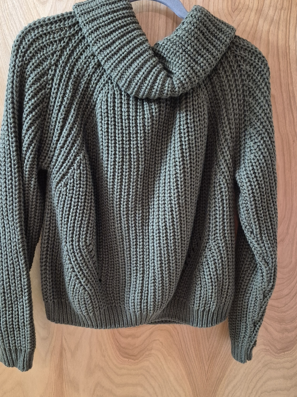 moon & madison Olive Green Knit Turtleneck Sweater